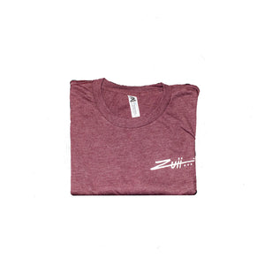 Zuii... Burguny T-Shirt with small logo