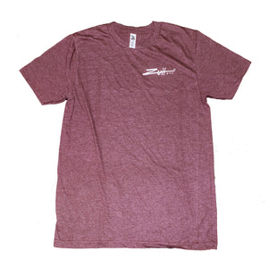 Zuii... Burguny T-Shirt with small logo