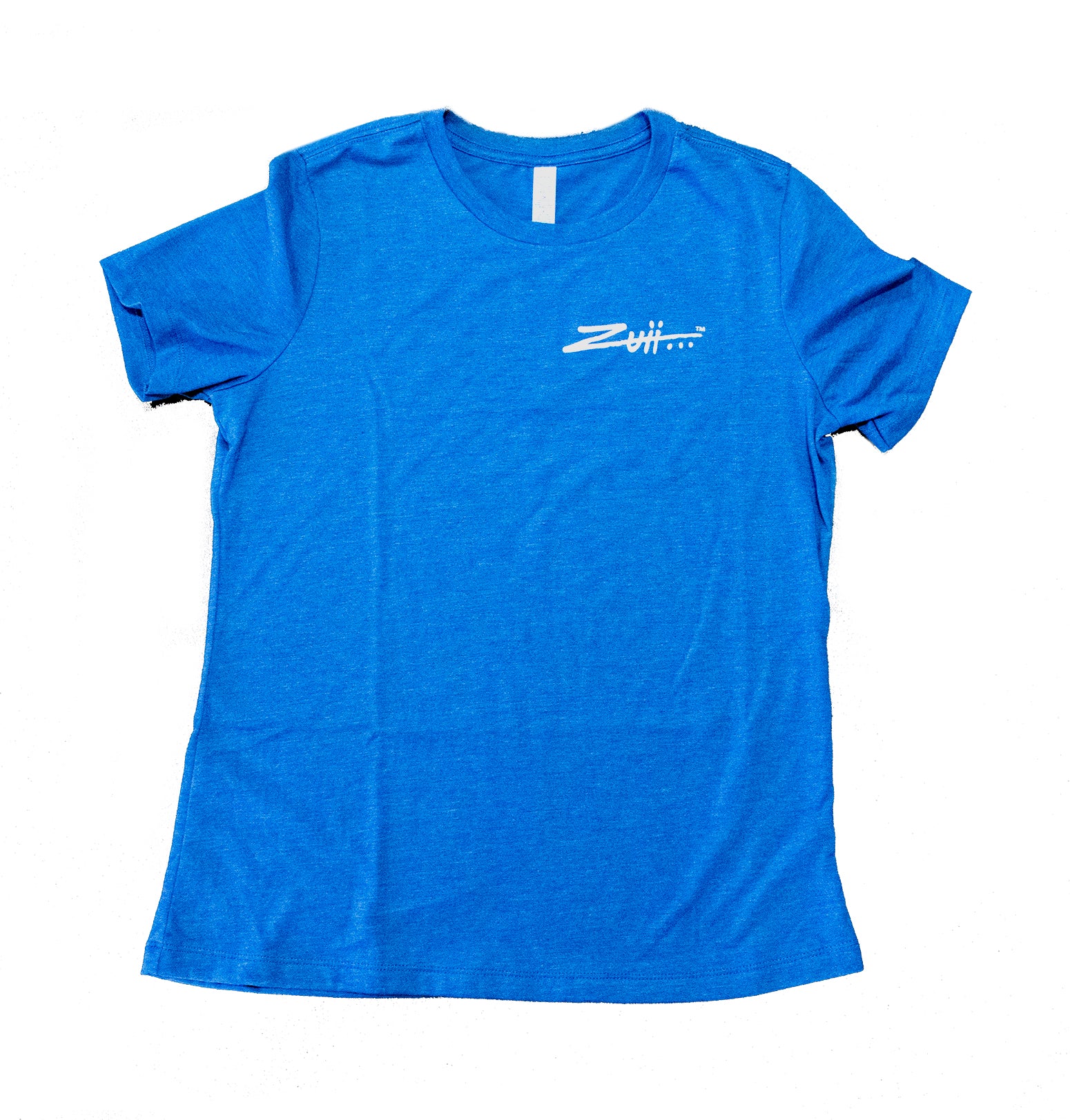 Zuii... Ocean Blue T-Shirt with small logo